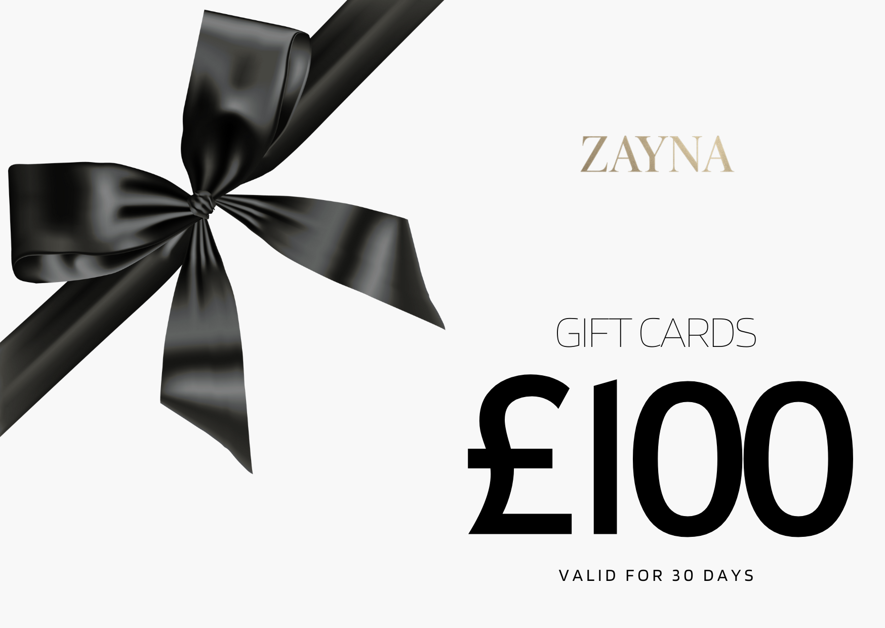 ZAYNA GIFT CARDS