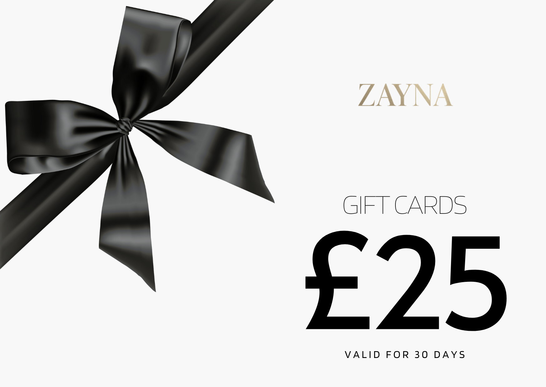 ZAYNA GIFT CARDS