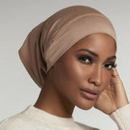 ZAYNA Jersey Undercap with Ear Openings — Cotton Inner Hijab Bonnet