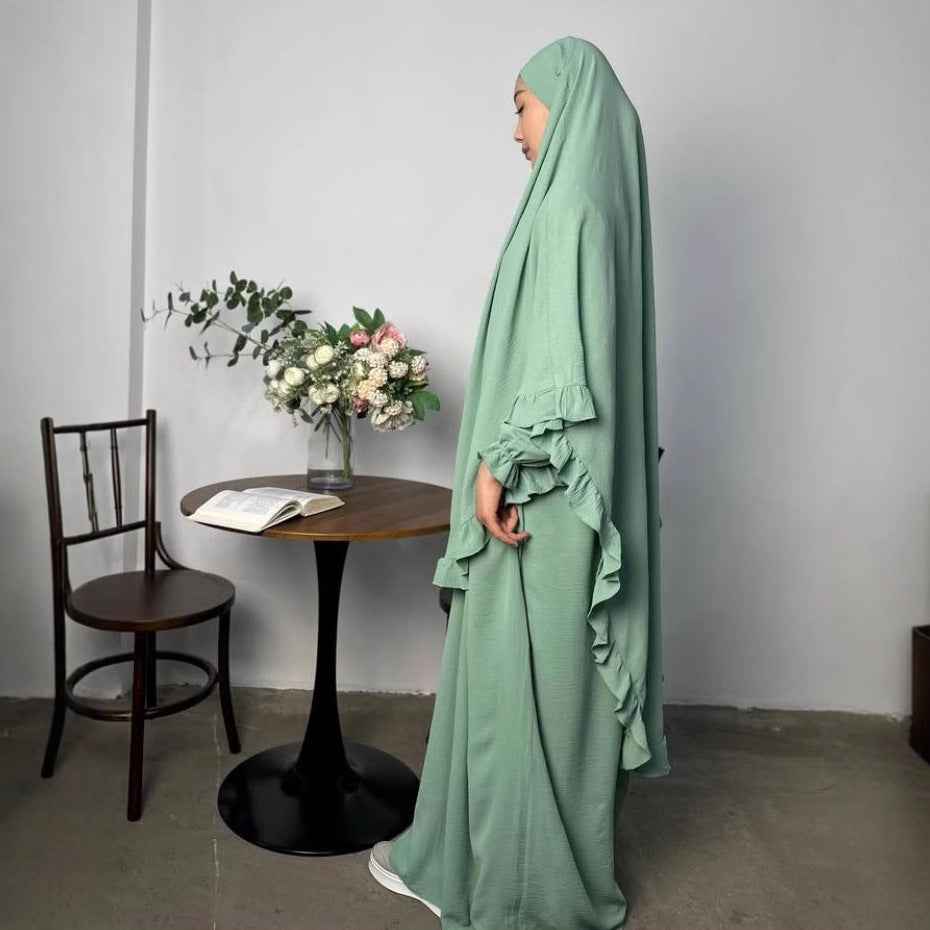 Safa Jilbab — 2-Piece Set (Abaya + Long Khimar)