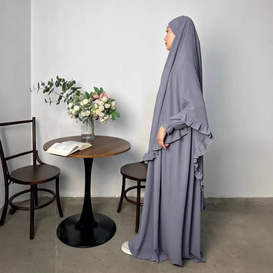 Safa Jilbab — 2-Piece Set (Abaya + Long Khimar)