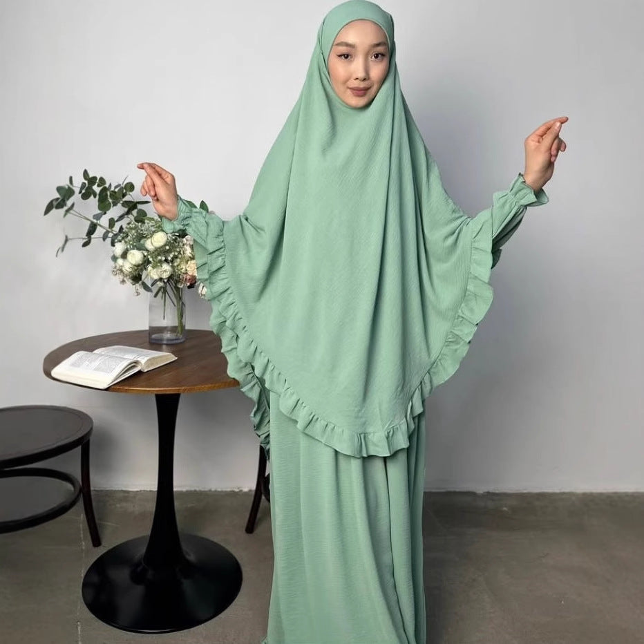 Safa Jilbab — 2-Piece Set (Abaya + Long Khimar)
