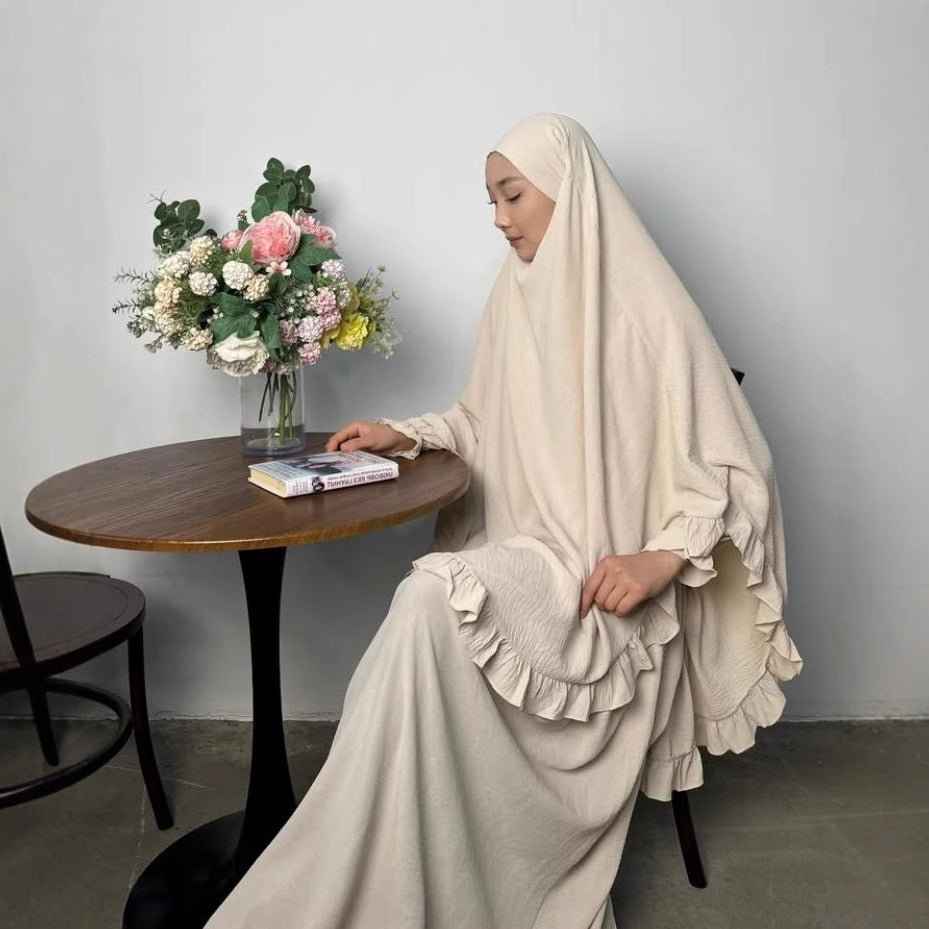 Safa Jilbab — 2-Piece Set (Abaya + Long Khimar)