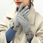 ZAYNA Elegant Touchscreen Winter Gloves — Warm & Stylish