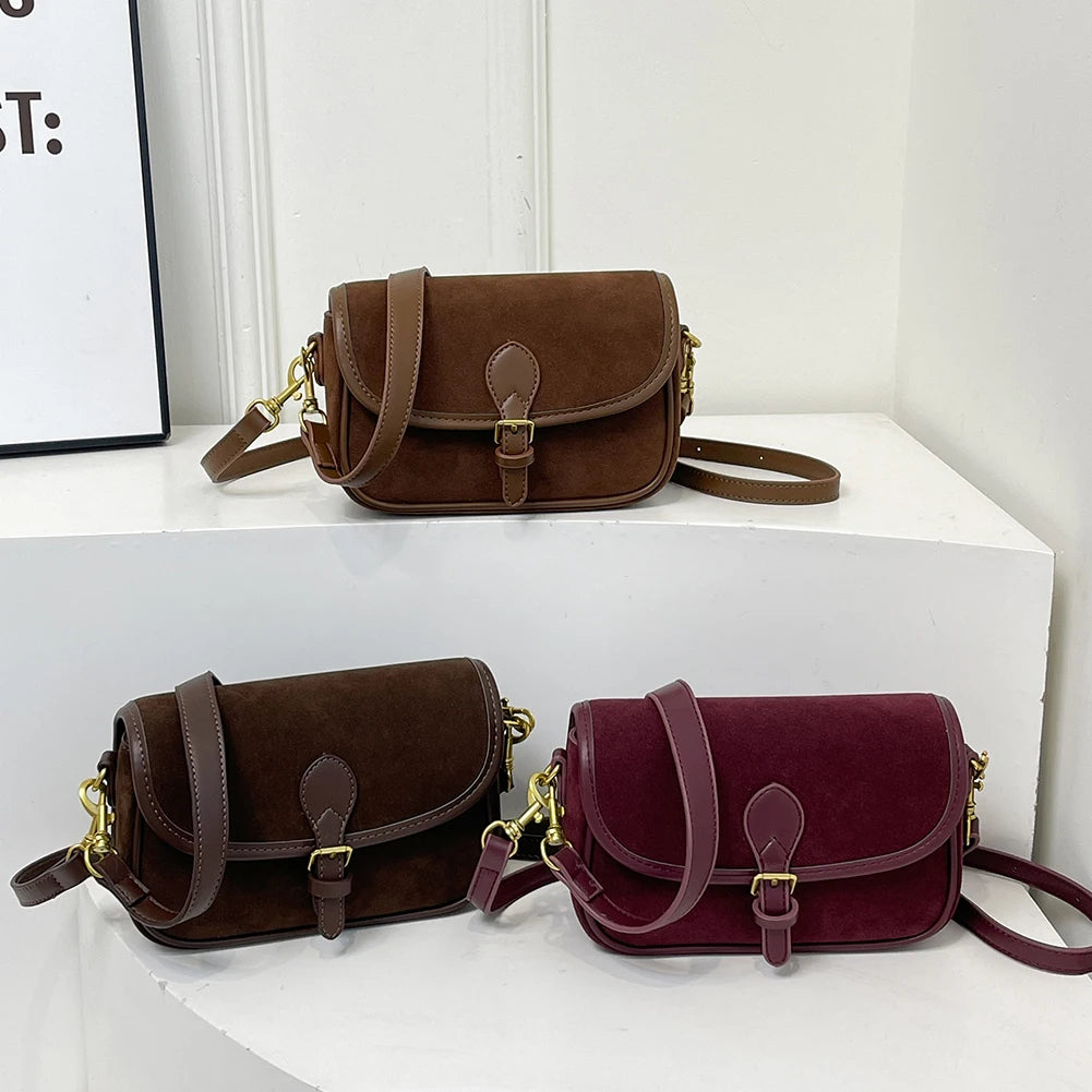 The Selma Crescent — Original Leather Crossbody Bag