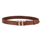 ZAYNA Retro Cowhide Leather Belt — Western-Inspired