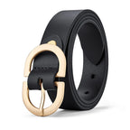 ZAYNA Cowhide Needle Buckle Belt — Timeless Everyday Luxury
