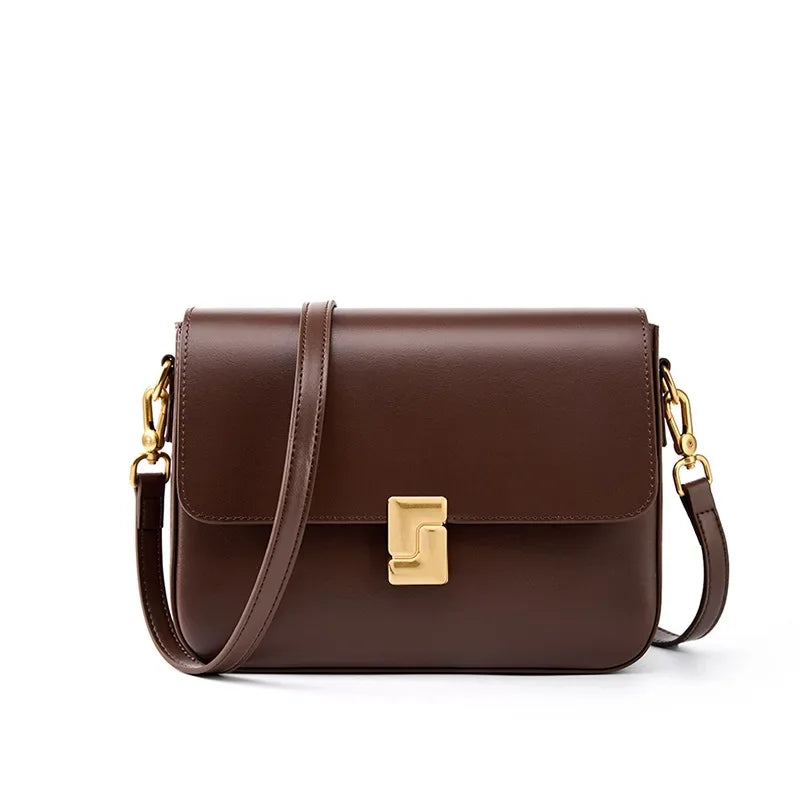 The Inara Square — Original Leather Crossbody Bag