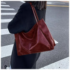 The Farah Tote — Original Leather Bucket Bag