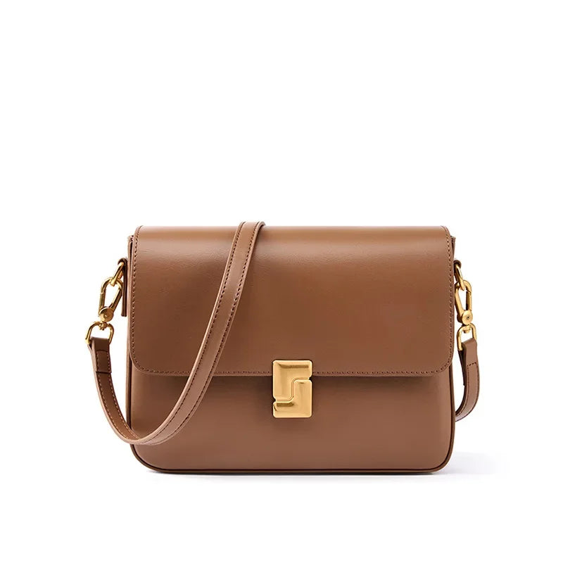 The Inara Square — Original Leather Crossbody Bag