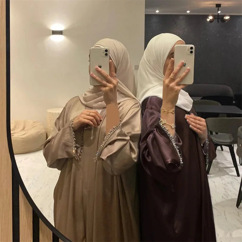 Safa Set — Kimono Abaya + Matching Khimar (2 pieces)