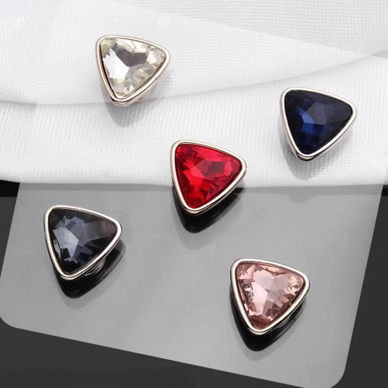 ZAYNA Crystal Chic Magnetic Pins — 5-Piece Set
