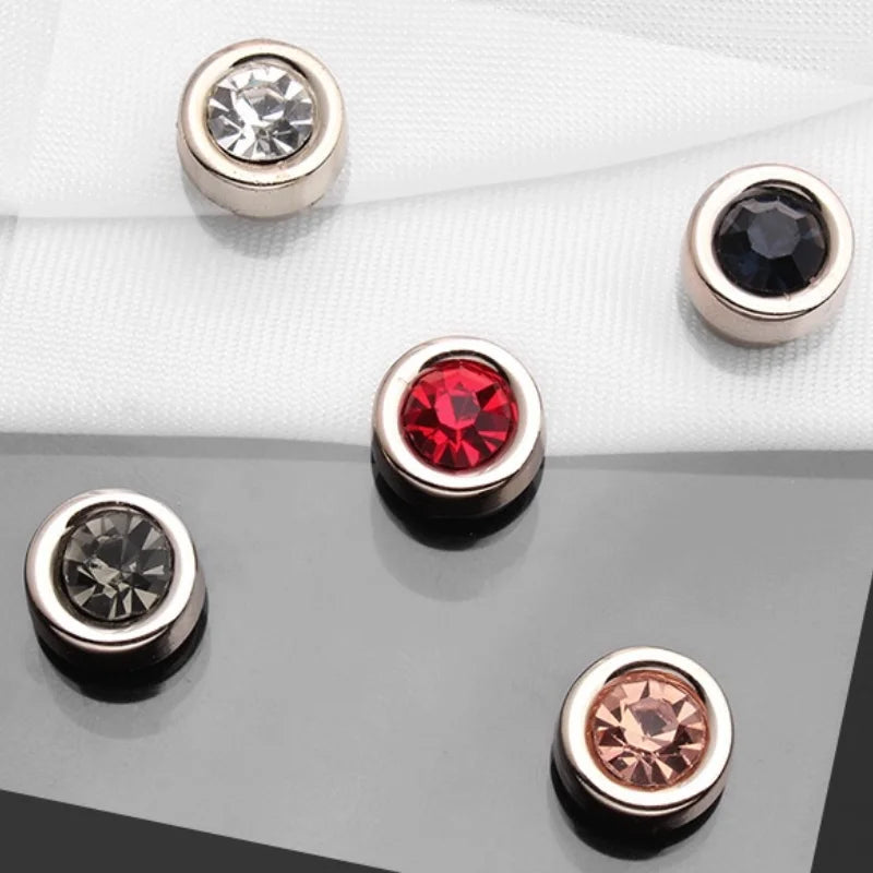 ZAYNA Crystal Chic Magnetic Pins — 5-Piece Set