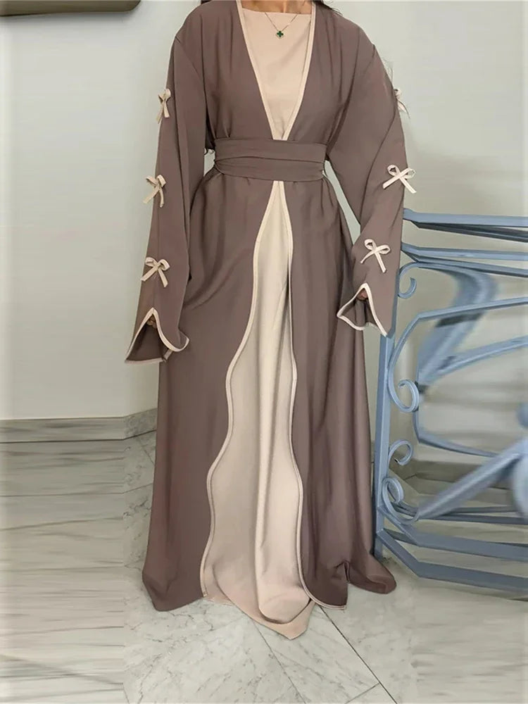 Abaya Malak — Butterfly Kimono with Bow Deluxe Edition
