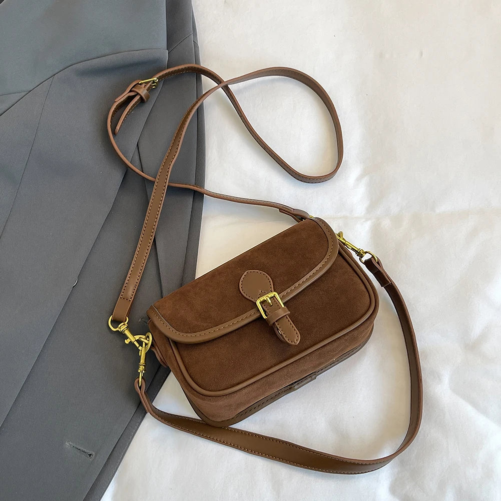 The Selma Crescent — Original Leather Crossbody Bag