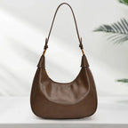 The Layla Crescent — Original Leather Shoulder Bag
