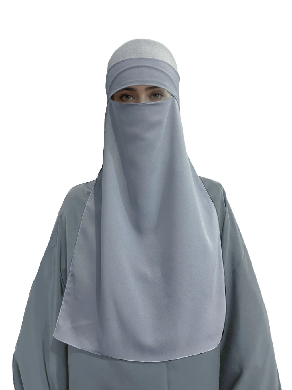 Niqab Perla — Ready-to-Wear Scarf (Pearls)