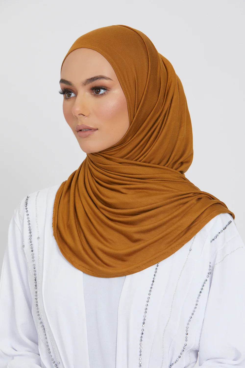 Jersey Hijab — Plain Long