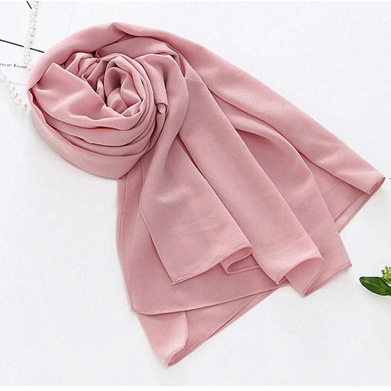 Noura Hijab — Plain Long Chiffon