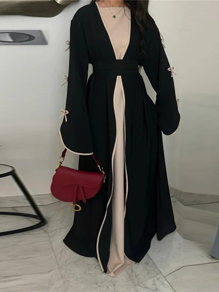 Abaya Malak — Butterfly Kimono with Bow Deluxe Edition