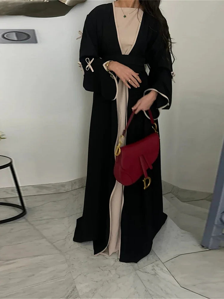 Abaya Malak — Butterfly Kimono with Bow Deluxe Edition