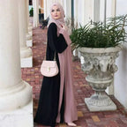 Layali Abaya — Two-Piece Effect Luxury Edition
