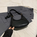 The Layla Crescent — Original Leather Shoulder Bag