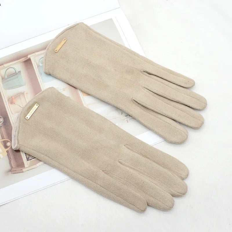 ZAYNA Elegant Touchscreen Winter Gloves — Lightweight & Warm