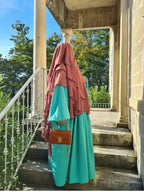 Khimar Safaa 3-Layers — Long, Opaque & Flowing