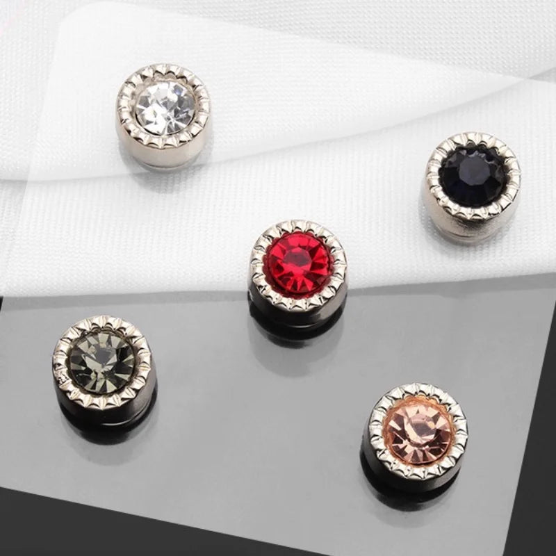 ZAYNA Crystal Chic Magnetic Pins — 5-Piece Set