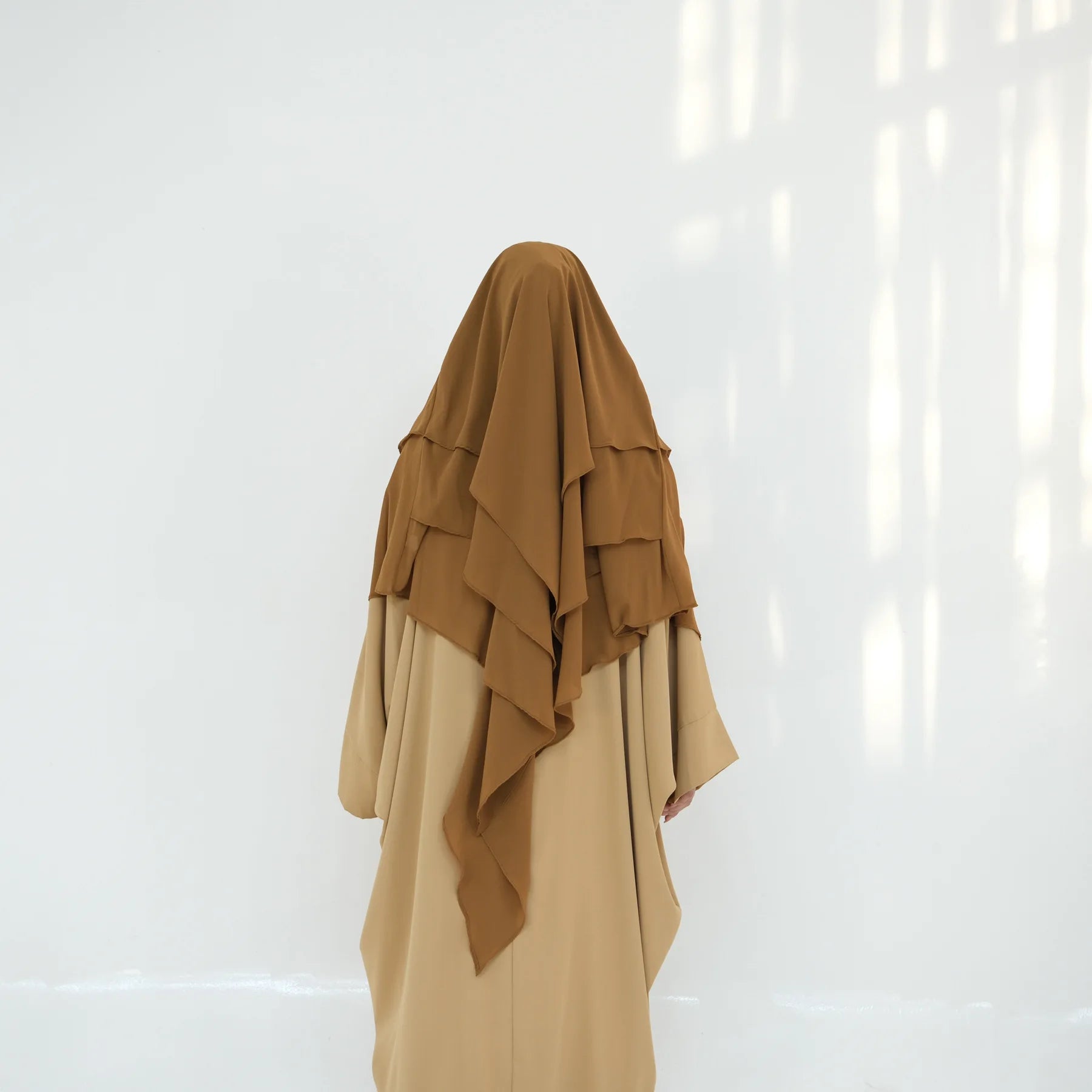 Khimar Hawa — 2 Muslin Veils (Overhead Long)