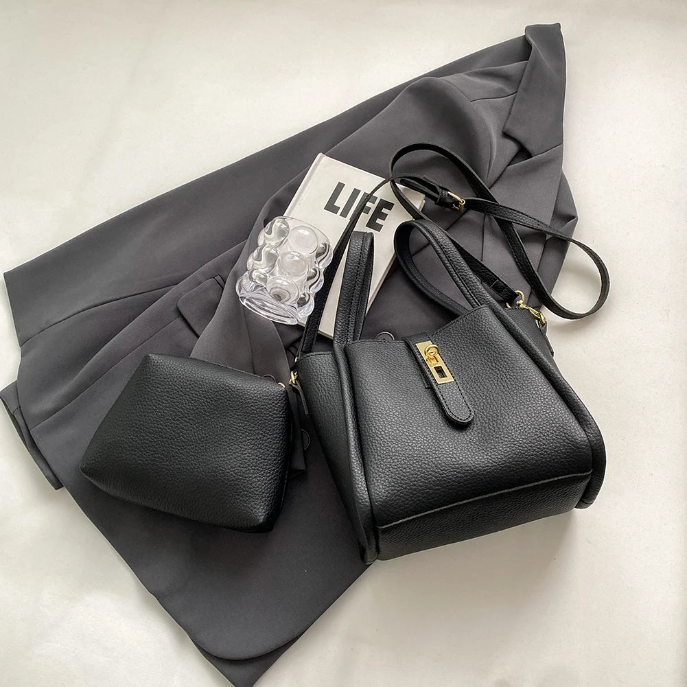 The Noura Bucket — Original Leather Crossbody Bag