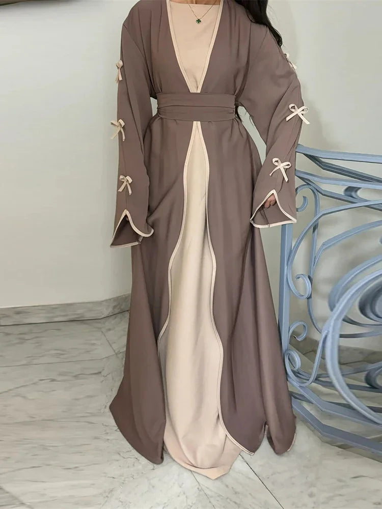 Abaya Malak — Butterfly Kimono with Bow Deluxe Edition