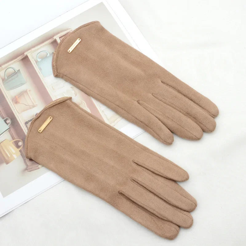 ZAYNA Elegant Touchscreen Winter Gloves — Lightweight & Warm