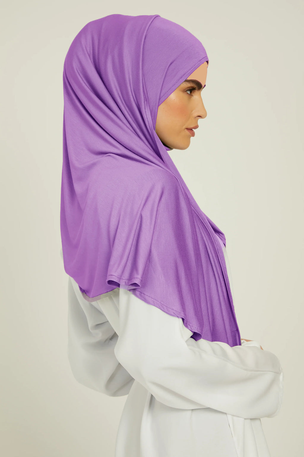 Jersey Hijab — Plain Long