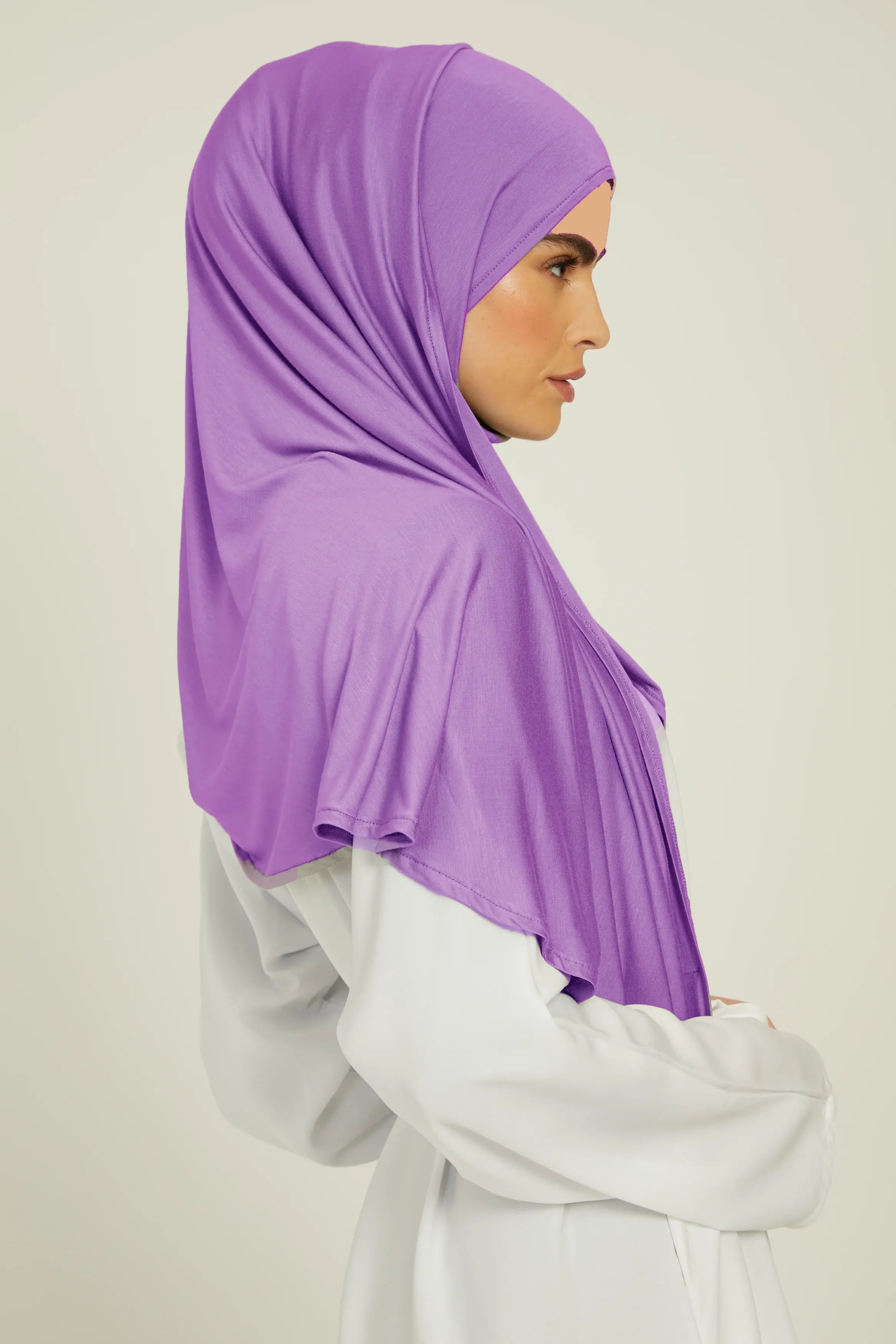 Jersey Hijab — Plain Long