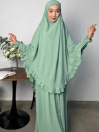 Safa Jilbab — 2-Piece Set (Abaya + Long Khimar)