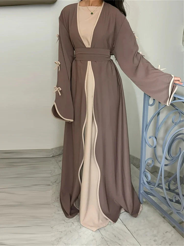 Abaya Malak — Butterfly Kimono with Bow Deluxe Edition