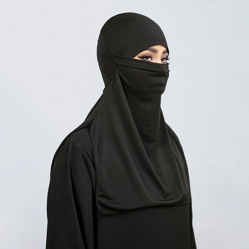 Hayat Full Niqab — Full Cover (Overhead)