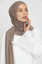 Jersey Hijab — Plain Long