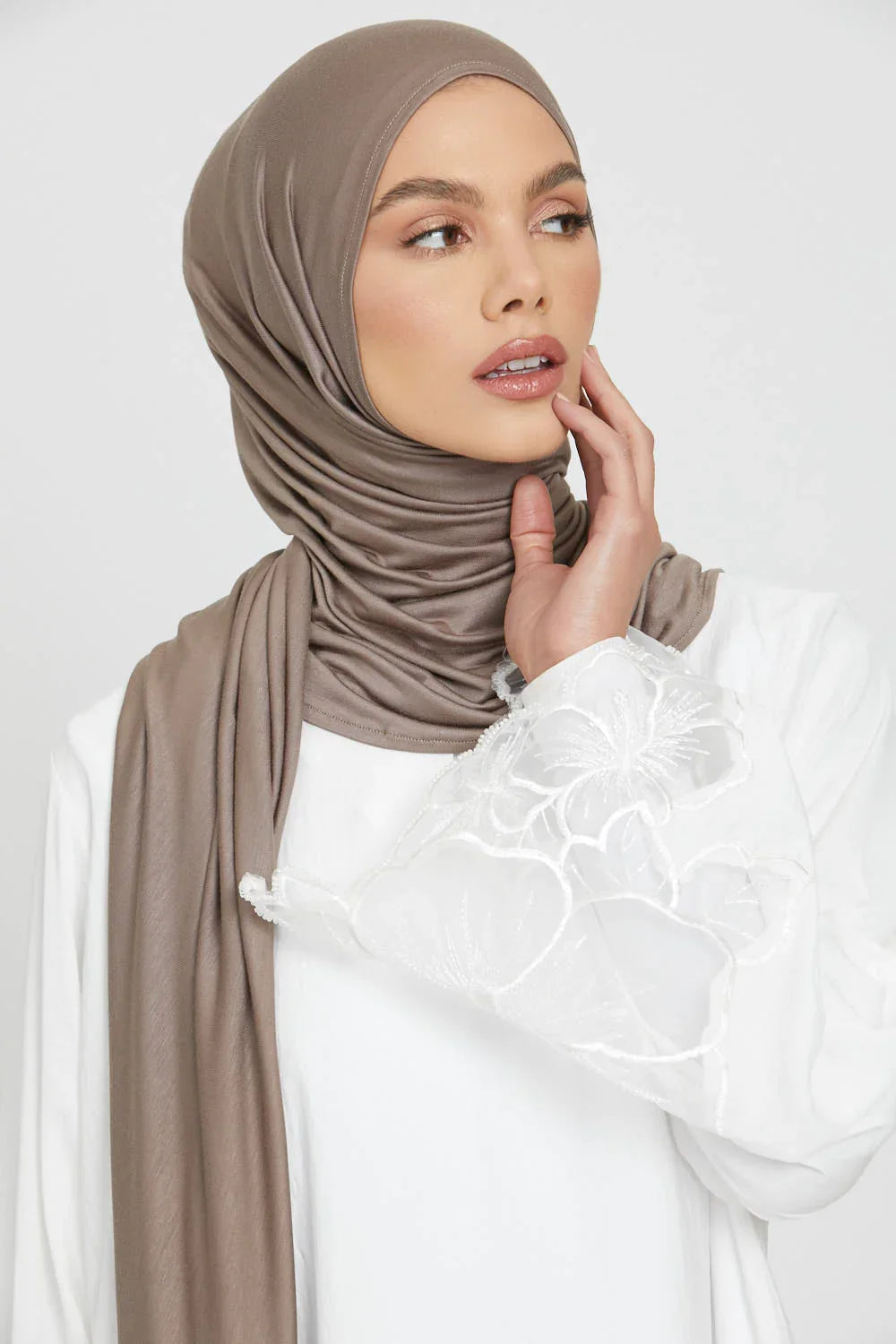 Jersey Hijab — Plain Long