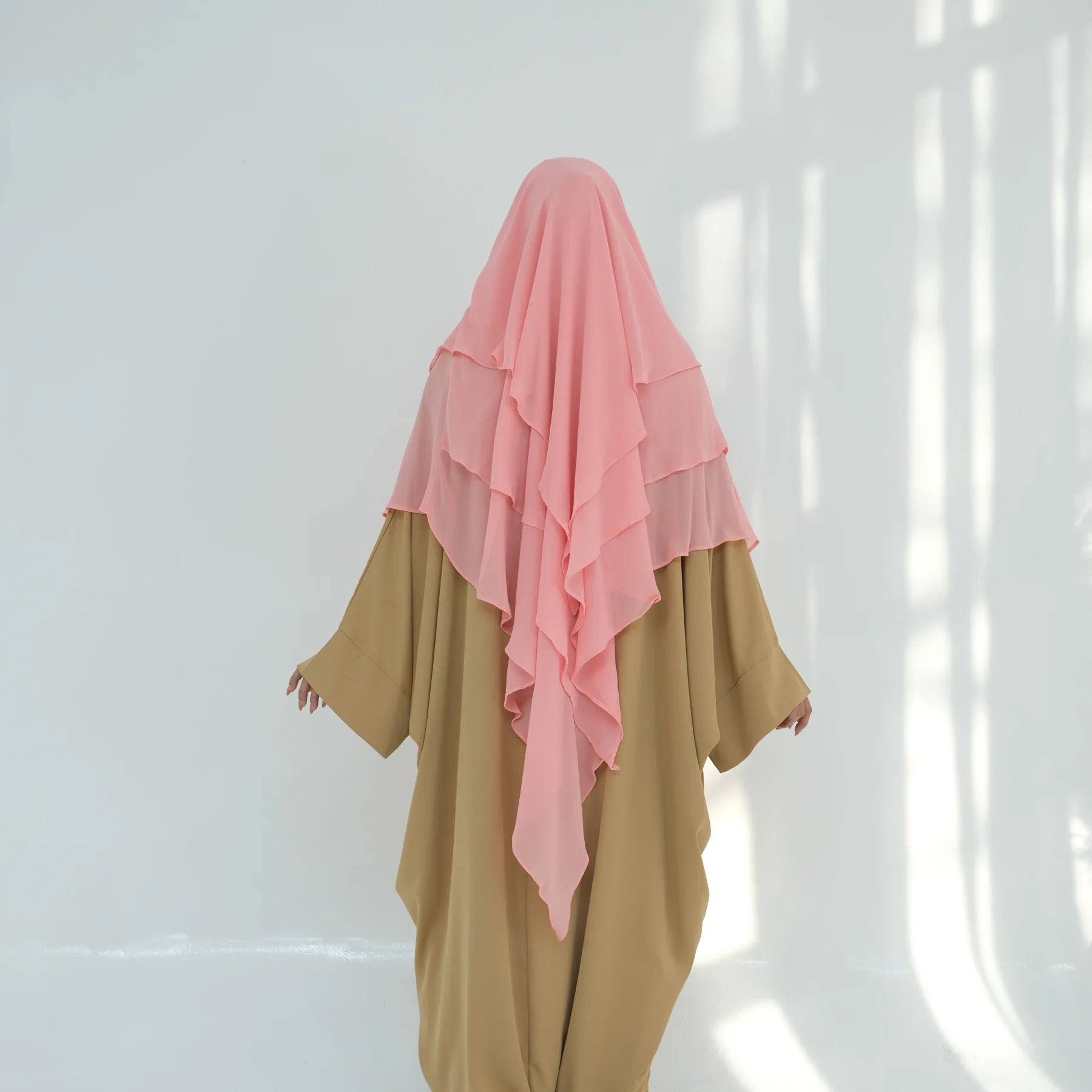 Khimar Hawa — 2 Muslin Veils (Overhead Long)