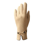 ZAYNA Elegant Touchscreen Winter Gloves — Warm & Stylish