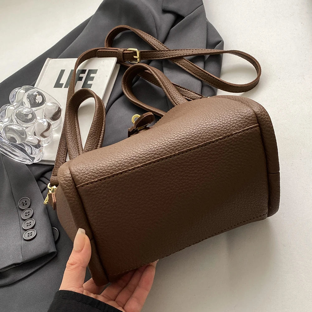 The Noura Bucket — Original Leather Crossbody Bag