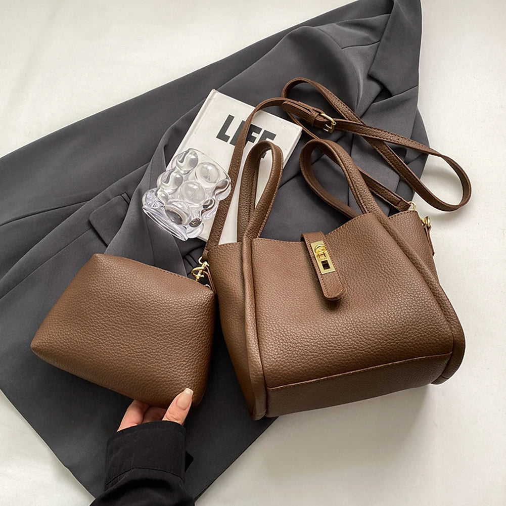 The Noura Bucket — Original Leather Crossbody Bag