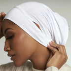 ZAYNA Jersey Undercap with Ear Openings — Cotton Inner Hijab Bonnet