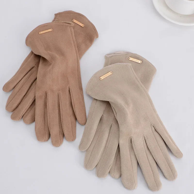 ZAYNA Elegant Touchscreen Winter Gloves — Lightweight & Warm