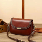 The Leila Square — Original Leather Crossbody Bag