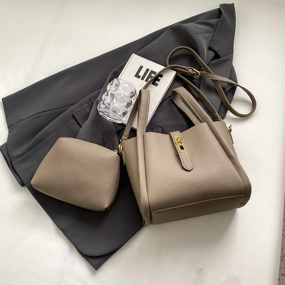 The Noura Bucket — Original Leather Crossbody Bag