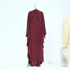Khimar Amāna XL — Extra-long (Chador) with Tie-on Sleeves